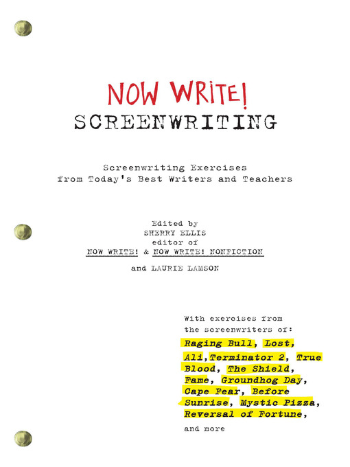 Title details for Now Write! Screenwriting by Sherry Ellis - Available